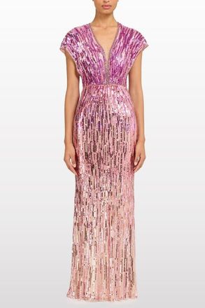 Jenny Packham Dusk Dress in Morganite at Nordstrom, Size 10 Uk