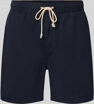 GANT Regular Fit Shorts mit elastischem Bund Modell SUNFADED in Marine, Gr&ouml;&szlig;e XXXL