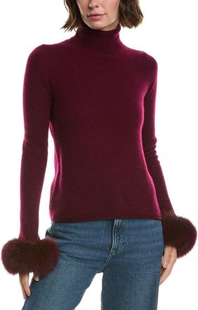 Sofiacashmere Turtleneck Cashmere Sweater