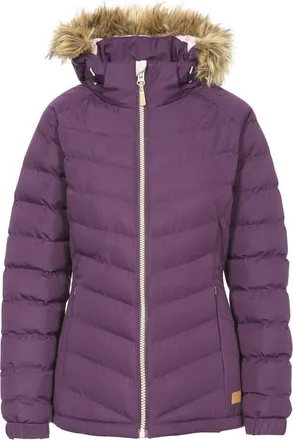 Trespass Nadina Waterproof Padded Jacket in Potent Purple at Nordstrom, Size Xx-Large