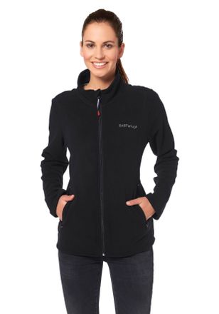 Eastwind Fleecejacke EASTWIND, Damen, Gr. 32/34, schwarz, Obermaterial: 100% Polyester, unifarben, Jacken Fleecejacke, f&uuml;r kalte Tage, aus 100% Polyester, spor
