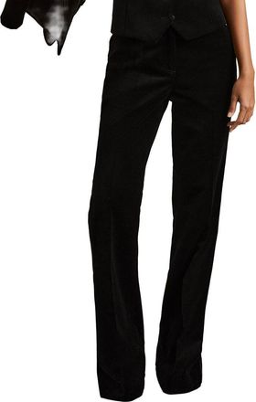 Reiss Parisa Velvet Flare Trouser