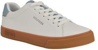 Tommy Hilfiger Rawly Low Top Sneaker in White/Light Blue/Gum at Nordstrom Rack, Size 7.5