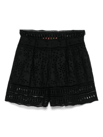 Ermanno Scervino Black Lace shorts