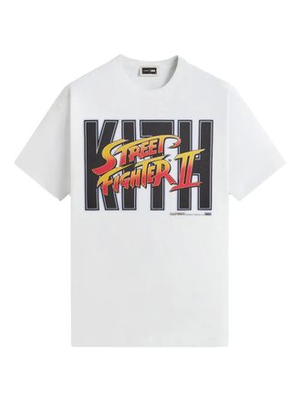Kith x Capcom street fighter graphic T-shirt - Wit