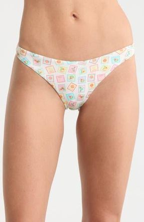 Dippin' Daisy's Swimwear Rosette Bikini Bottoms in Collecting Stamps at Nordstrom Rack, Size X-Large