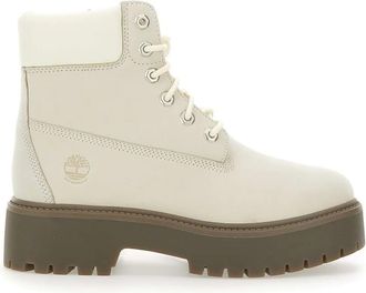 Timberland Stivali in pelle - Bianco