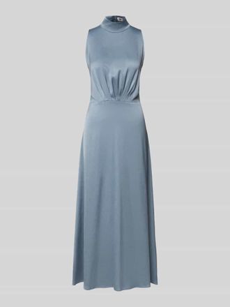 Drykorn Midikleid mit Stehkragen Modell AMABEL in Bleu, Gr&ouml;&szlig;e 38