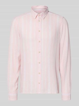 Blend Regular Fit Leinenhemd mit Viskose-Anteil Modell Bobby in Pink, Gr&ouml;&szlig;e 3XL