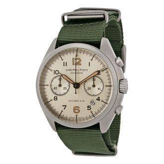 Hamilton Khaki Pilot Pioneer Automatic Chronograph Mens Watch H76456955