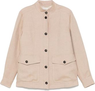 Eleventy Giacca in lino - Toni neutri