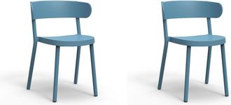 Resol Sillas Casino Resol Pl&aacute;stico Azul (pack De 2)