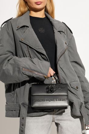 Off-white Handbag Jitney 1.4, Womens, Black