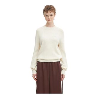 Lacoste Maglione in Lana Lavorazione 3D - - Knitwear - Donna - Beige - M