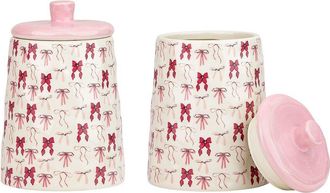 10 Strawberry Street Set Of 2 Bella Canisters