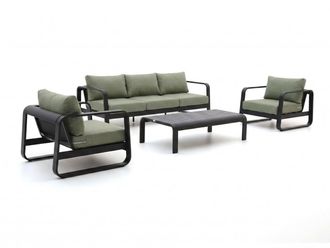 Forza Furniture Forza Liri stoel-bank loungeset 4-delig