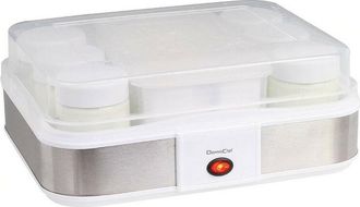 Livoo M&aacute;quina Para Hacer Yogurt Y Queso 12 Botes 21.5w - Dop156 - Domoclip