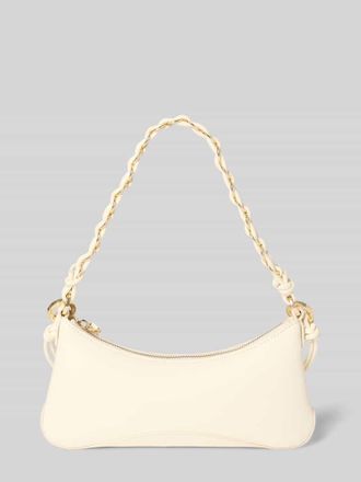 HUGO BOSS Clutch mit Label-Pr&auml;gung Modell Ilary in Ecru, Gr&ouml;&szlig;e 1