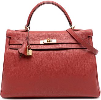 Herm&egrave;s Pre-owned Hermes Togo Kelly II Retourne 35 Ladies E0X410JLYH32DJXE