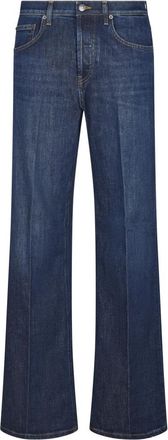 Dondup Stijlvolle Broek - Dames - Bootcut Jeans - Blauw - W32 - Jeans