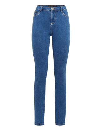 Philipp Plein Jegging Met Hoge Taille