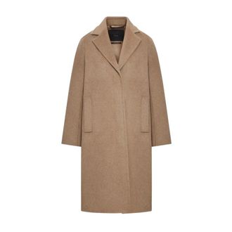 Max Mara Jassen, Dames, Bruin, 2Xs, Kasjmier, Ardenne Coat