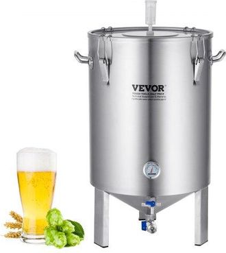 OEM Bierbrauanlage Bierbrauger&auml;t Kessel Aus Edelstahl 60 L Bierfermenter, Braueimer-fermenter Zum Brauen, Heimbrauzubeh&ouml;r Mit Sockel, Kessel-suppentopf In