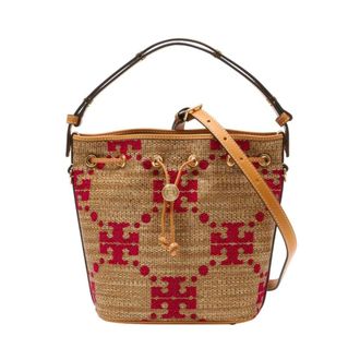 Tory Burch Tassen, Dames, Beige, ONE Size, Bucket Bags