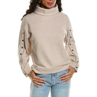 Brunello Cucinelli Womens Beige Cashmere Sweatshirt Clothing