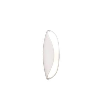 Netlighting Pasion Wall Lamp 2 Light E27 Gloss WhitePolished Chrome in White