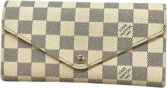 Louis Vuitton Pre-owned Portafoglio lungo (tri-fold) - - Pre-owned - Donna - Beige - ONE SIZE