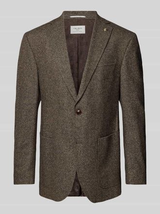 Carl Gross Carl Gross Sakko mit Seiden-Anteil Modell TEDRICK in Mittelbraun, Größe 27