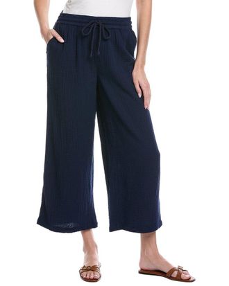 Tommy Bahama Gauze High-Rise Wide Leg Pant