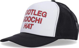 Market Gestructureerde Trucker Hat Wit/Zwart - Heren - Petten - Veelkleurig - ONE Size - Polyester - Accessoires