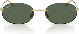 Ray-Ban Sunglasses Rb3767 001/71 Gold Arista/Dark Green Unisex