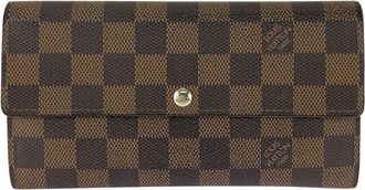 Louis Vuitton Damier Ebene Long Wallet (Authentic Pre-Loved)