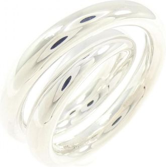 Herm&egrave;s Silver 925 Band Ring (Pre-Owned)