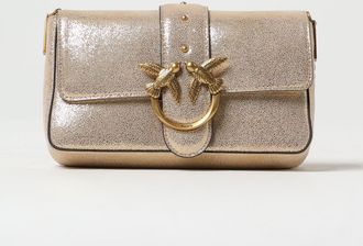 Pinko Borsa Mini Love Pinko in camoscio cracklè