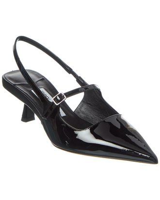 Jimmy Choo London Didi 45 Patent Slingback Pump