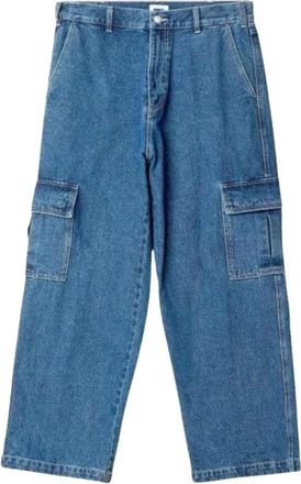 Obey Hombre, Vaqueros, Azul, Talla: W33
