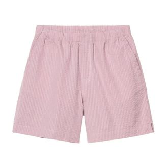 Carhartt Work in Progress Toland Stripe Short in Pink Fog - female - Carhartt Wip - Short Shorts - Pink - S - Shorts