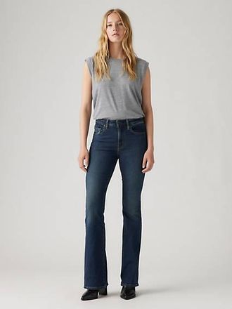 Levi's 726 High Rise Flare Jeans - Womens - 23X30 - Blue