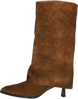 Unisa Dames, Schoenen, Bruin, Maat: 39 EU Wol