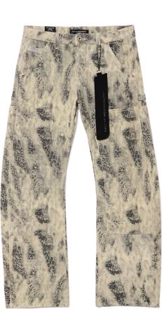 Cult of Individuality Grunge Baggy Cargo 610 Jeans In Mojave