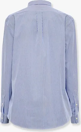 Polo Ralph Lauren Mens Shirt Stretch Cotton Blue