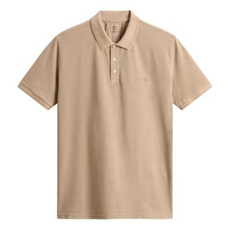 Woolrich Beige T-shirts en Polos - Heren - Polos - Beige - 2XL - Tops