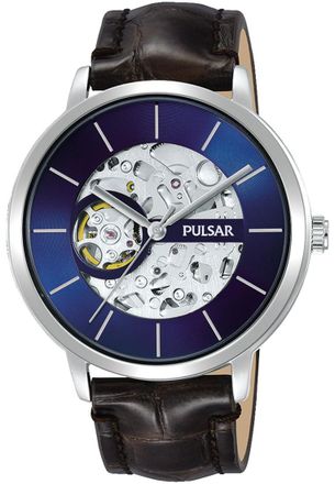 Pulsar P8A007X1 Mens Watch - Silver - One Size