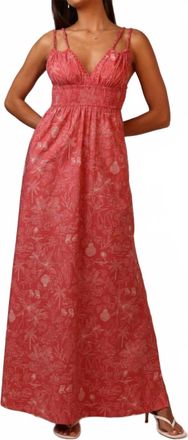 Shore Leave Francesca Maxi Dress In Sunset Bay