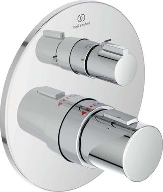 Ideal Termostato De Ba&ntilde;o Ids Ceratherm T100 Up-kit 2 Cromo