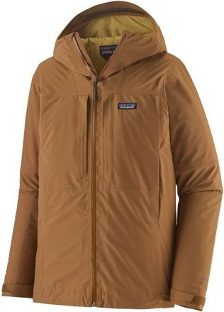 Patagonia Insulated Boulder Fork Rain Jacket Regenjacke f&uuml;r Herren | braun